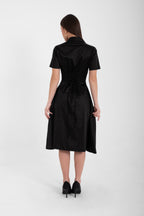 The Flared Midi Dress