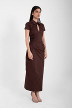 The Laced Midi Dress