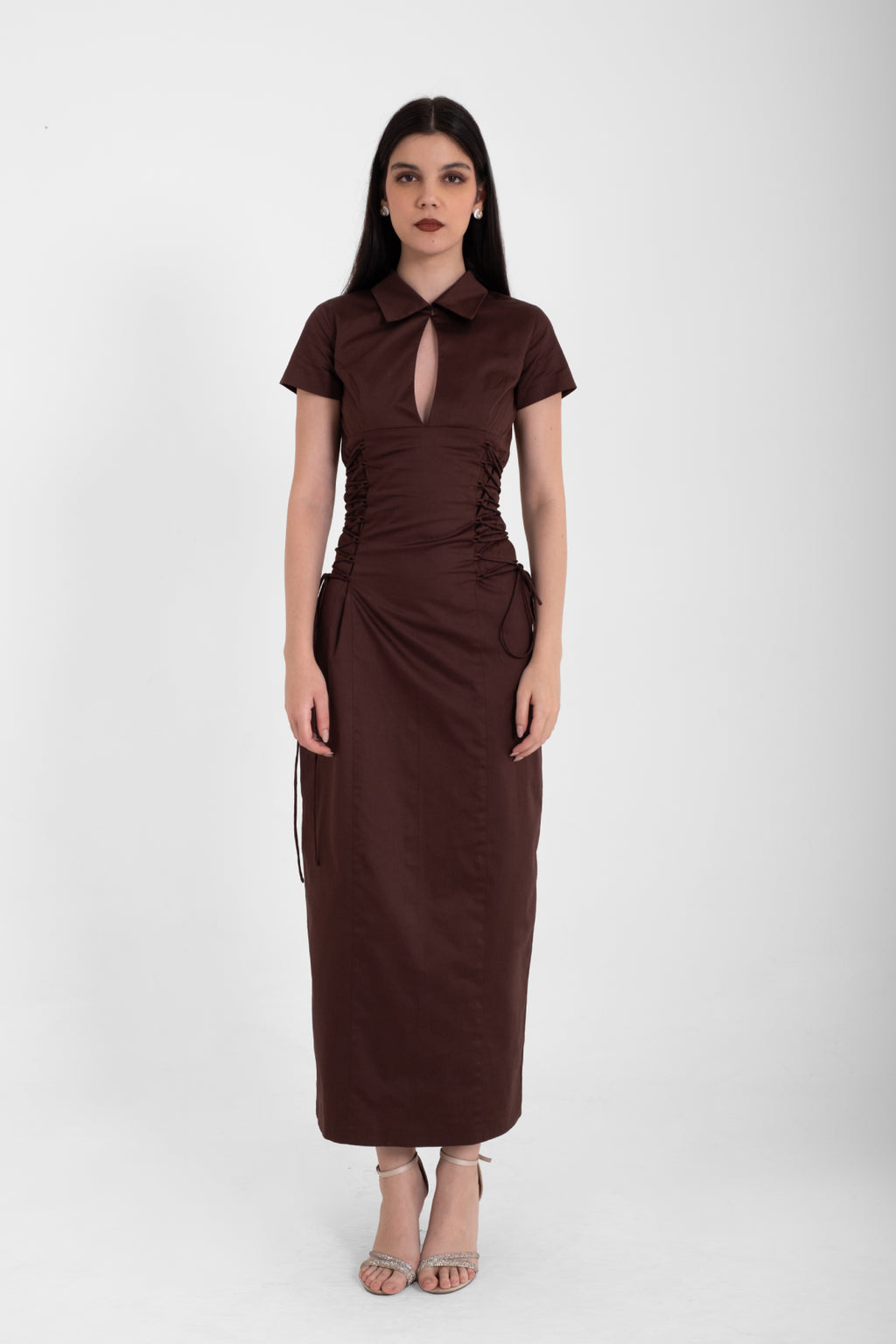 The Laced Midi Dress