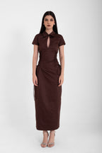 The Laced Midi Dress