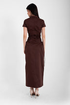 The Laced Midi Dress