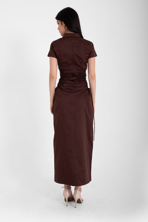 The Laced Midi Dress