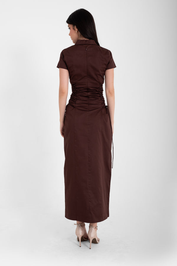 The Laced Midi Dress