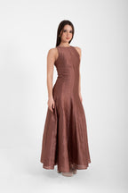 The Pintuck Maxi Dress