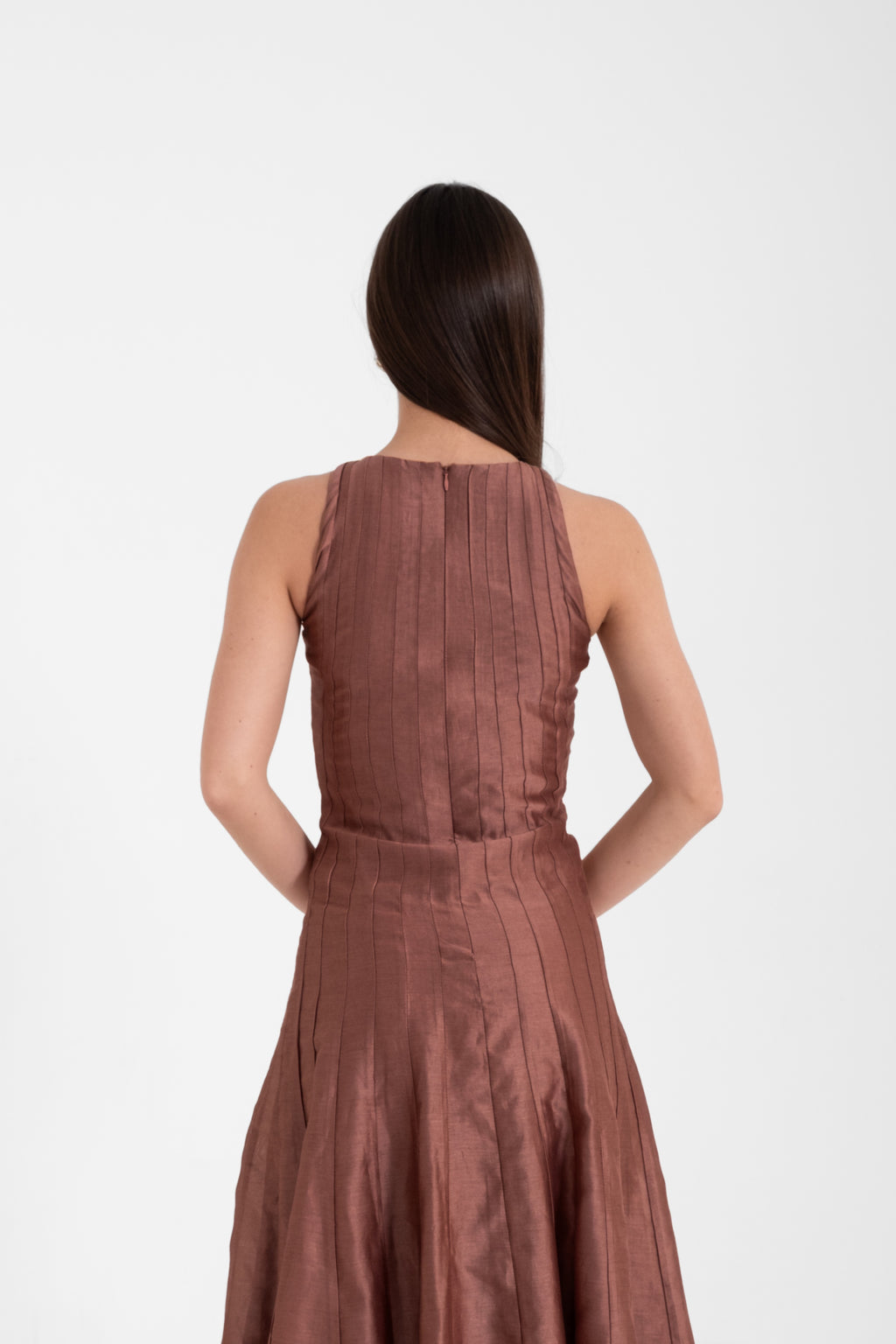 The Pintuck Maxi Dress